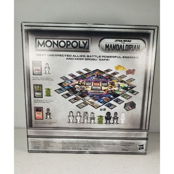 Monopoly: Star Wars The Mandalorian Edition Board Game, Inspired by The Mandalor - Picture 4 of 16